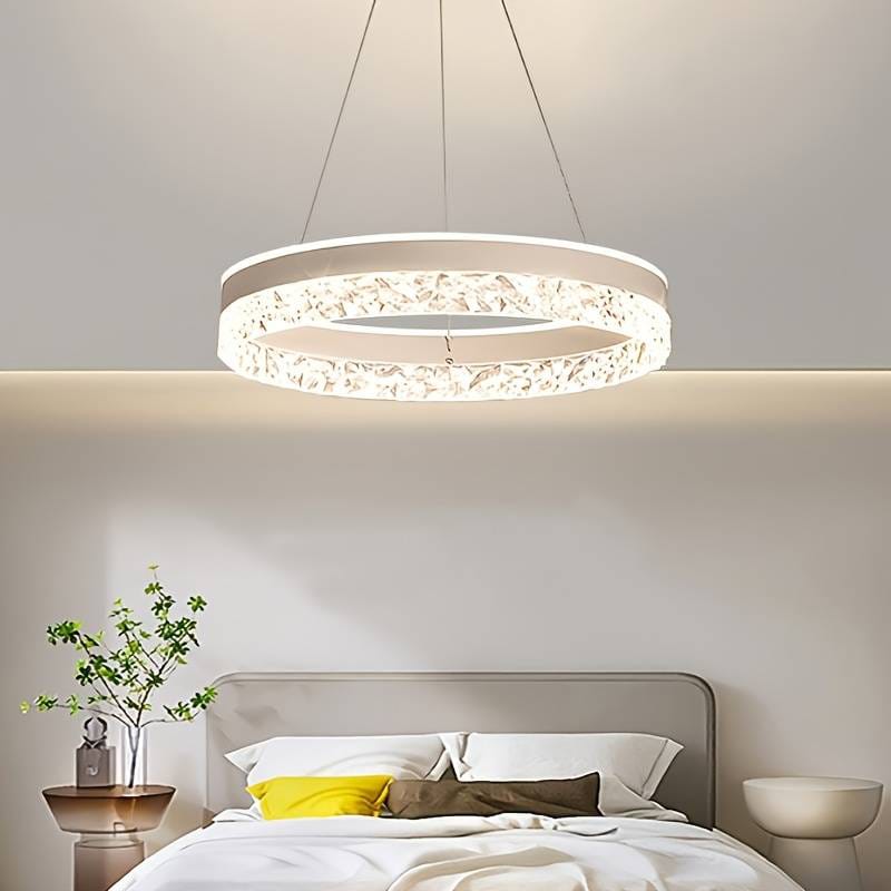 Crystal Halo Chandelier