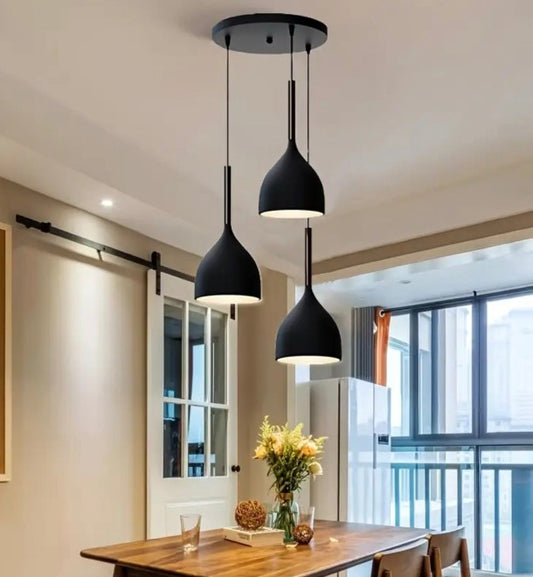 Nordic Black Chandelier