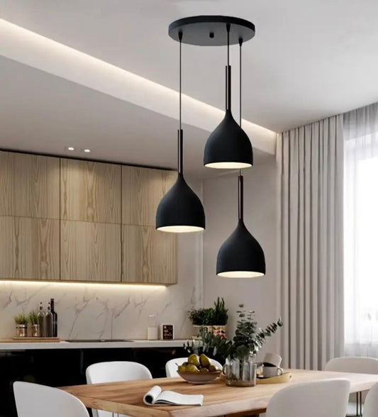 Nordic Black Chandelier