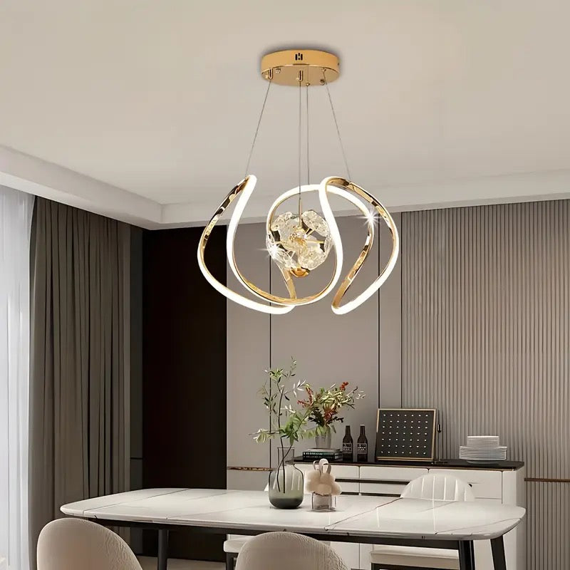 Modern Art-Shaped LED Chandelier