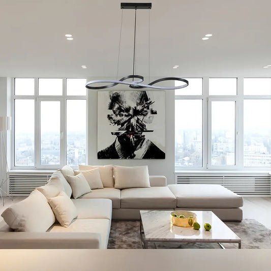 Modern Infinity LED Chandelier