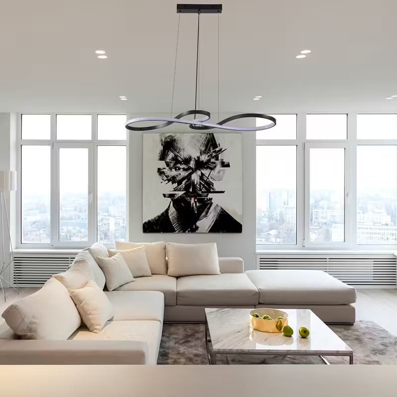 Modern Infinity LED Chandelier