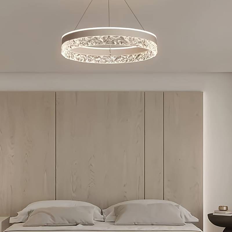 Crystal Halo Chandelier