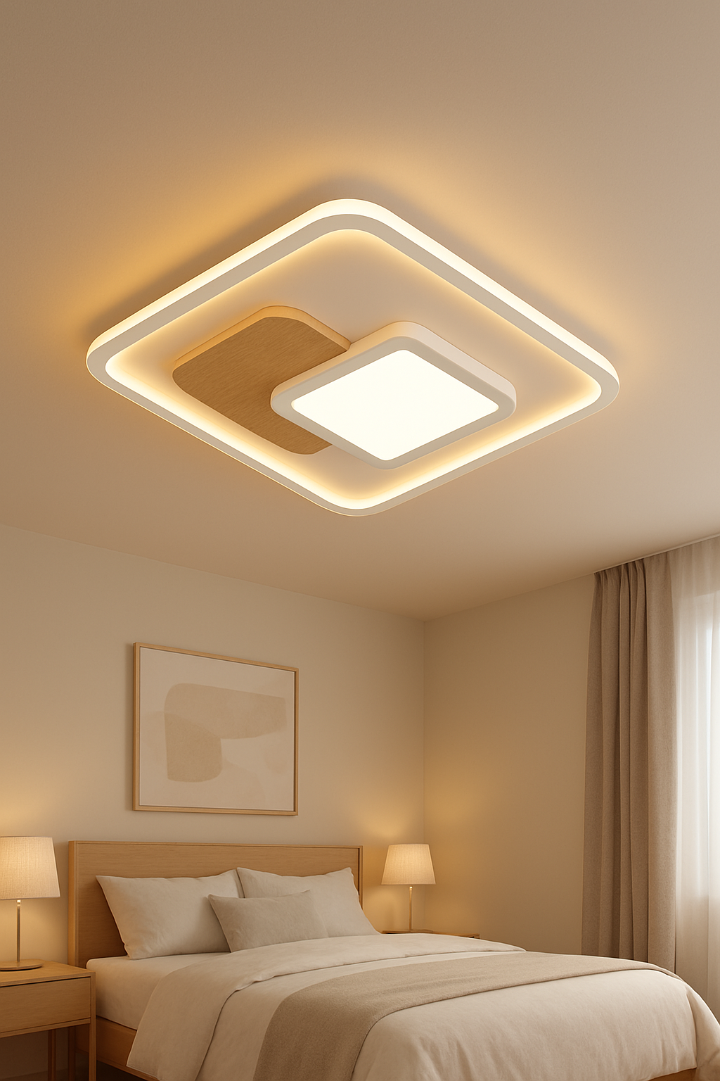 Modern Square LED Ceiling Light